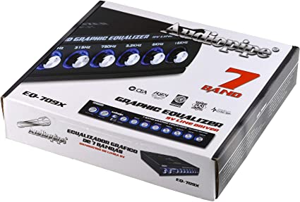 EQ-709X Audiopipe 9V Equalizer